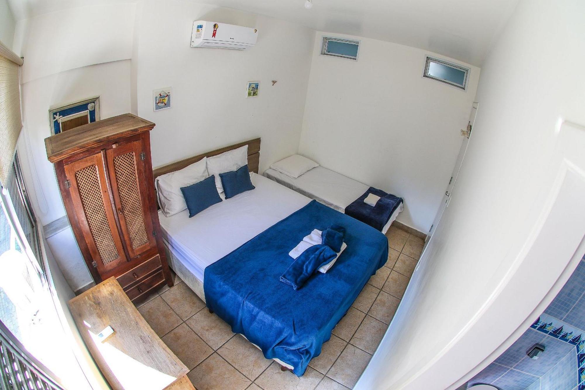 1E-Pe Na Areia Da Praia Do Tombo, 3 Quartos, Ar Cond, 2 Banheiros+Roupas De Cama 과루자 외부 사진