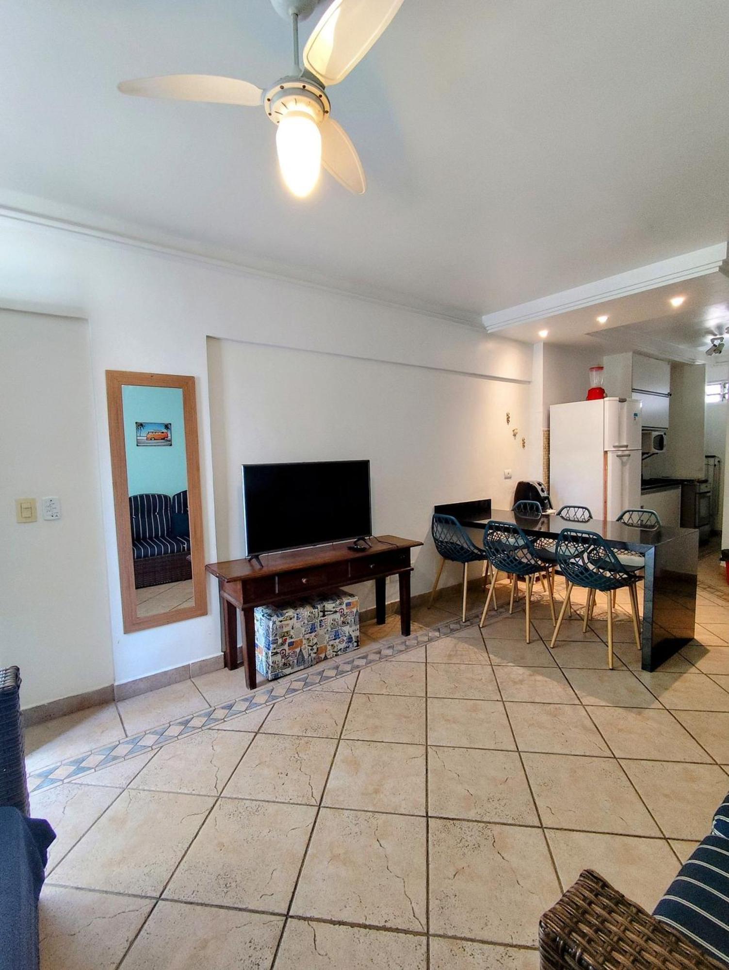 1E-Pe Na Areia Da Praia Do Tombo, 3 Quartos, Ar Cond, 2 Banheiros+Roupas De Cama 과루자 외부 사진